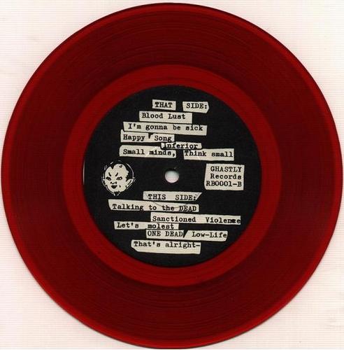 Blood Lust 7 inch EP by Rosemary's Babies. Image courtesy 1.3.8